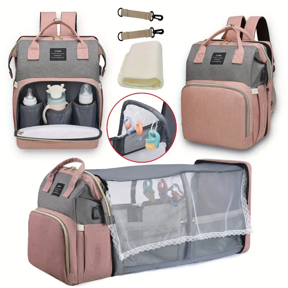 2-in-1 Baby Backpack in Elegant Design - Image 2