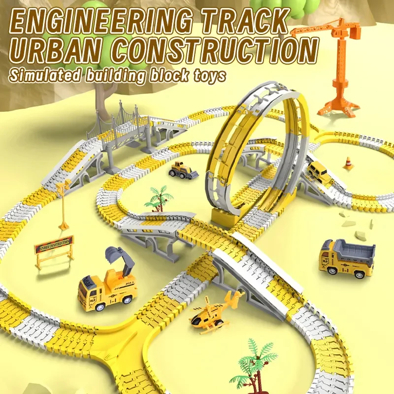 Adventure race track with track cars - Image 2