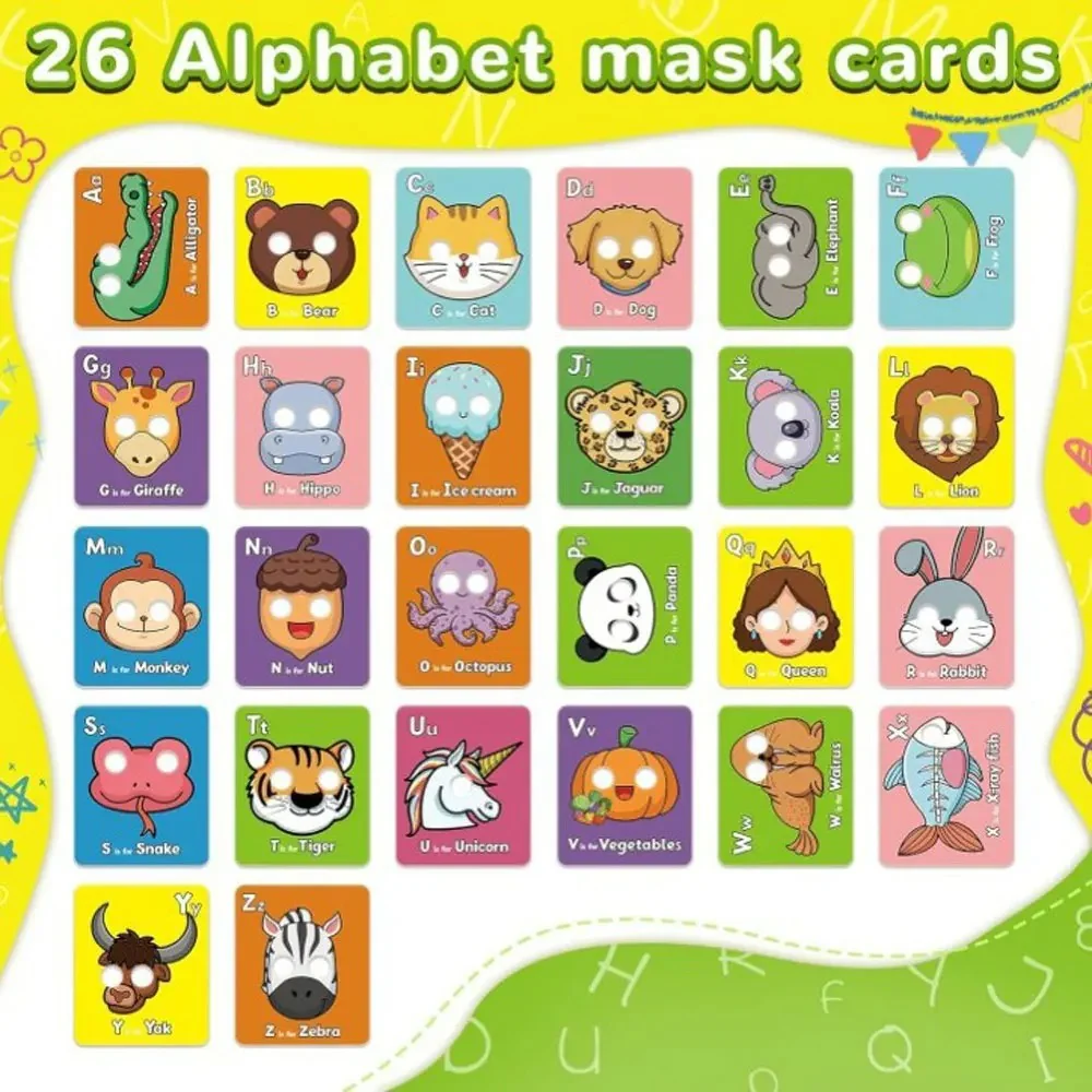 Alphabet flashcards with animal designs - Image 5