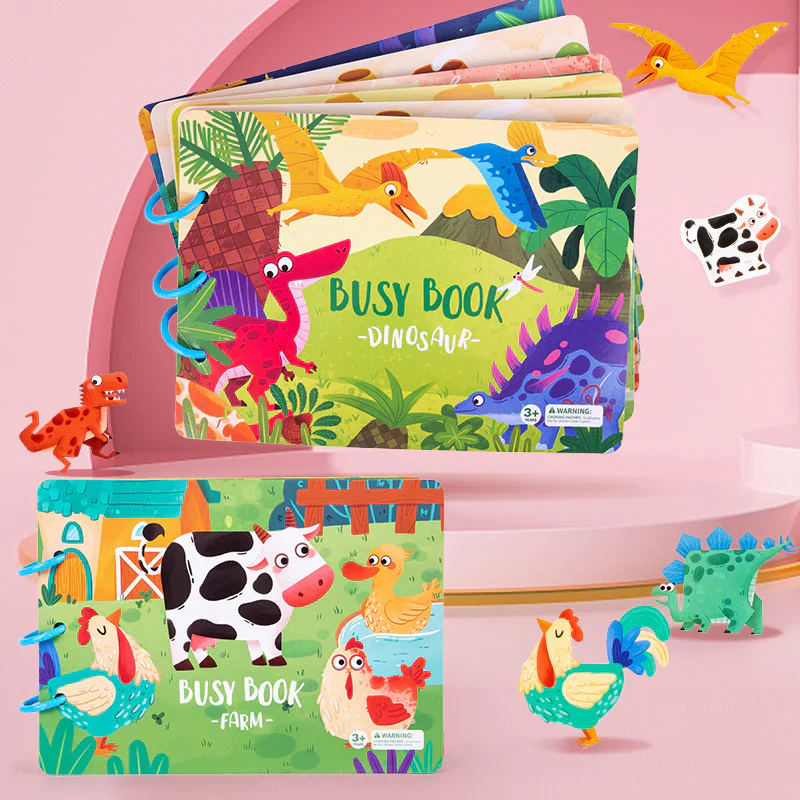 Animal and Dino Adventure Interactive Book - Image 2