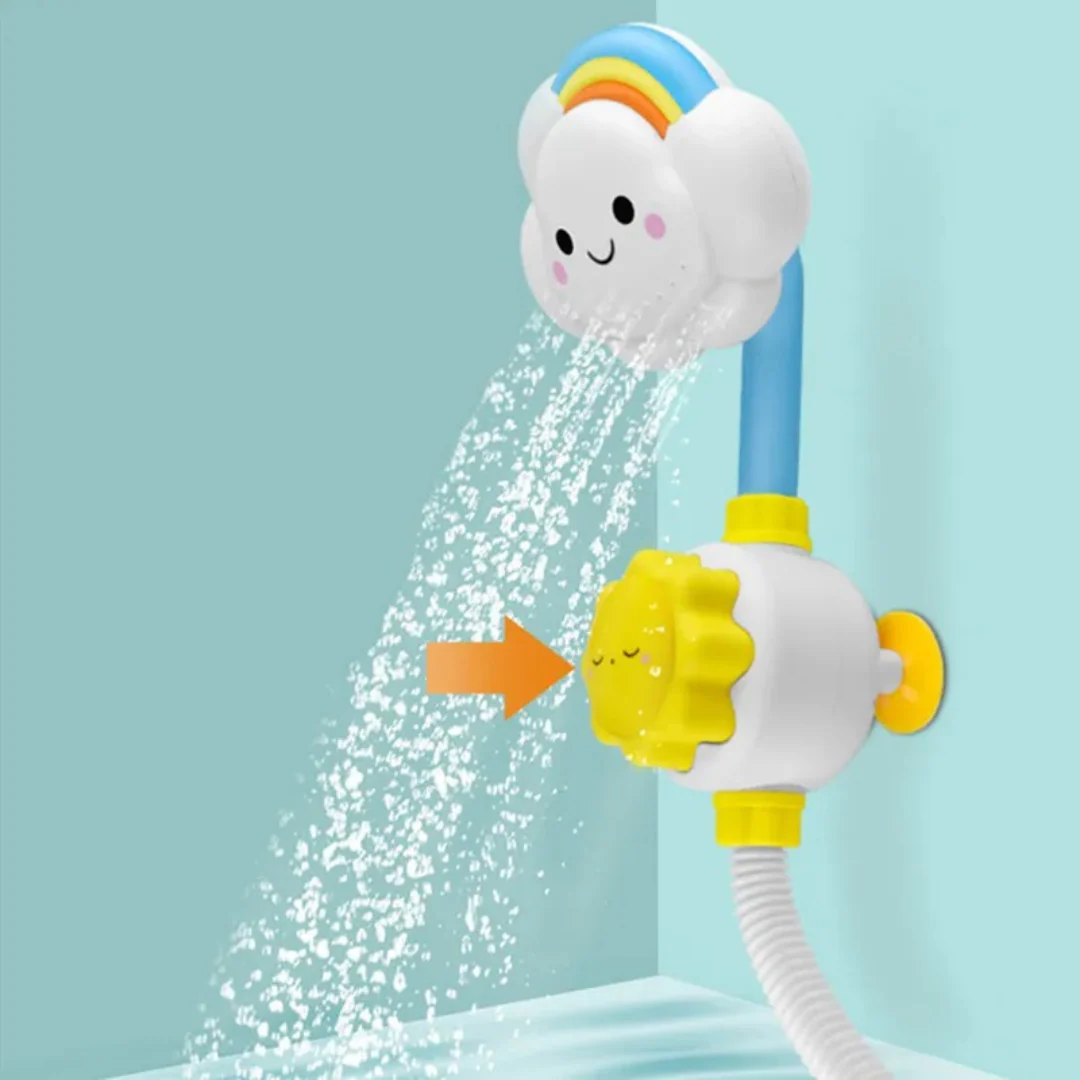 Baby Bath Toy Cloud Shower Head - Image 6