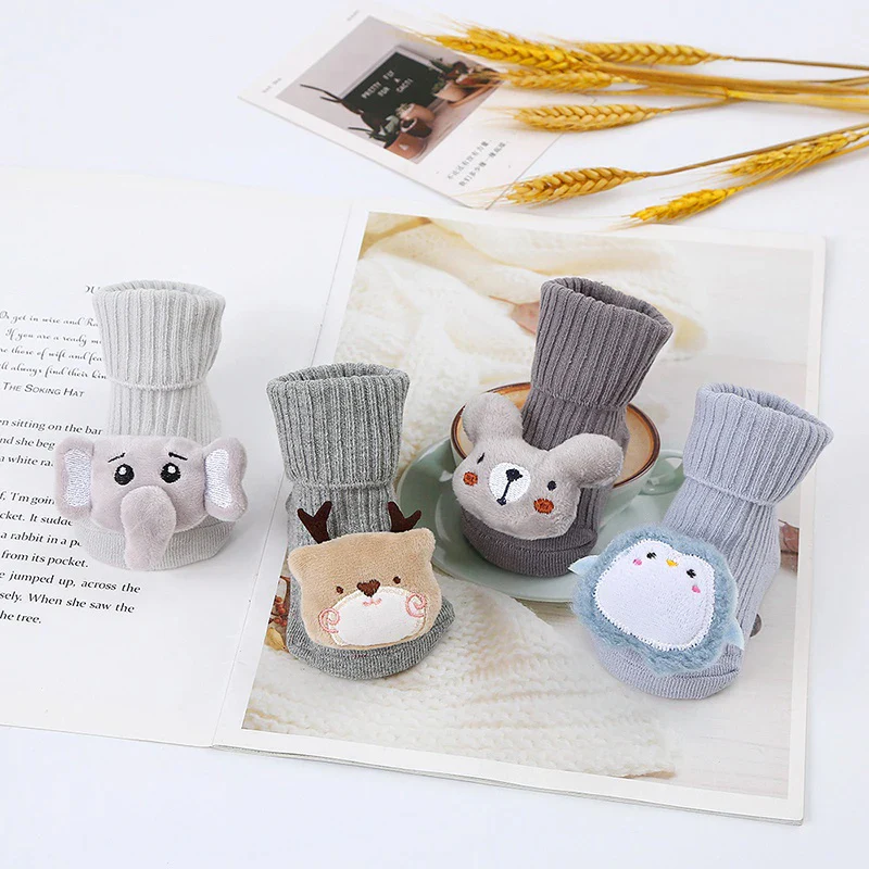 Baby Plush Toy Sock Shoes - Image 5
