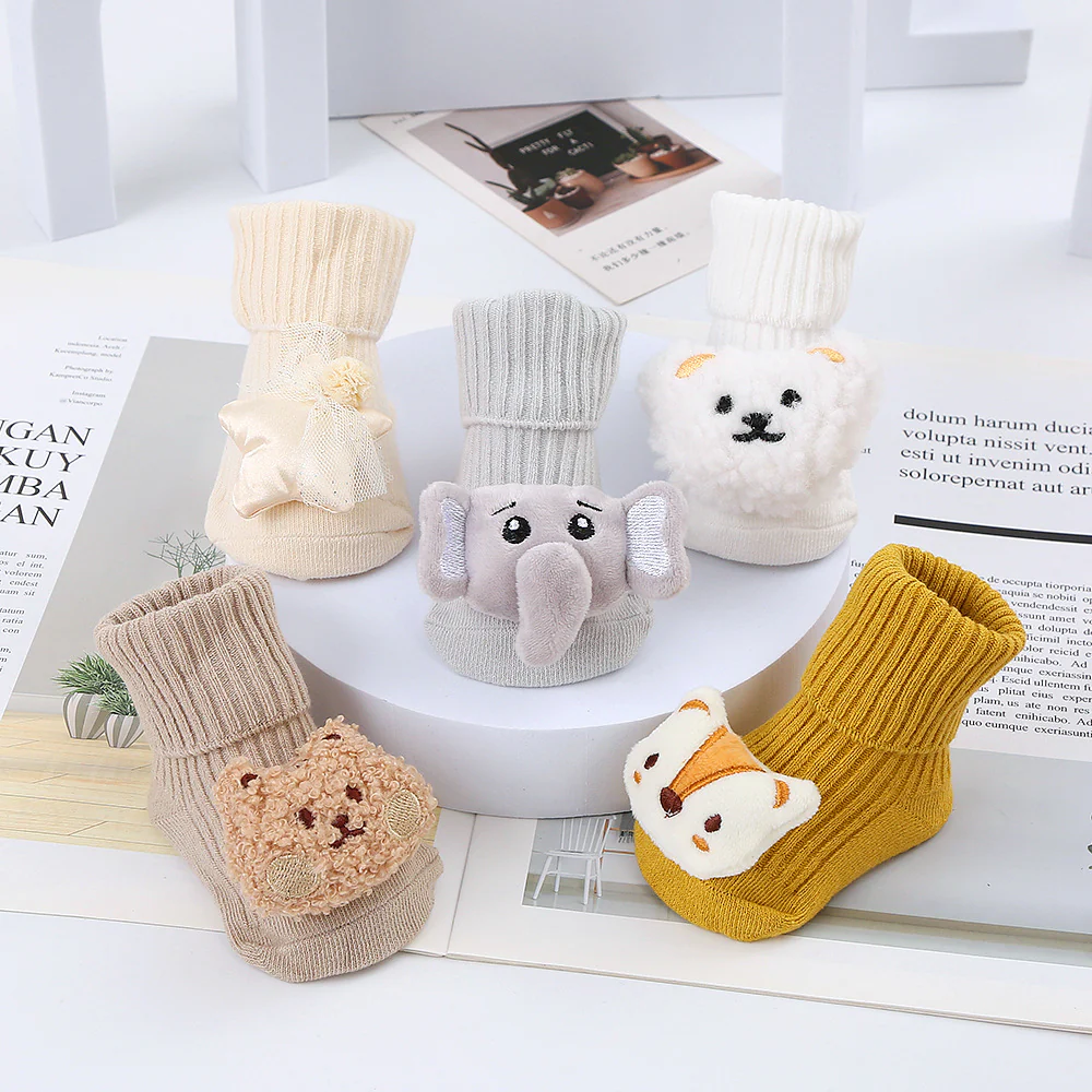 Baby Plush Toy Sock Shoes - Image 6