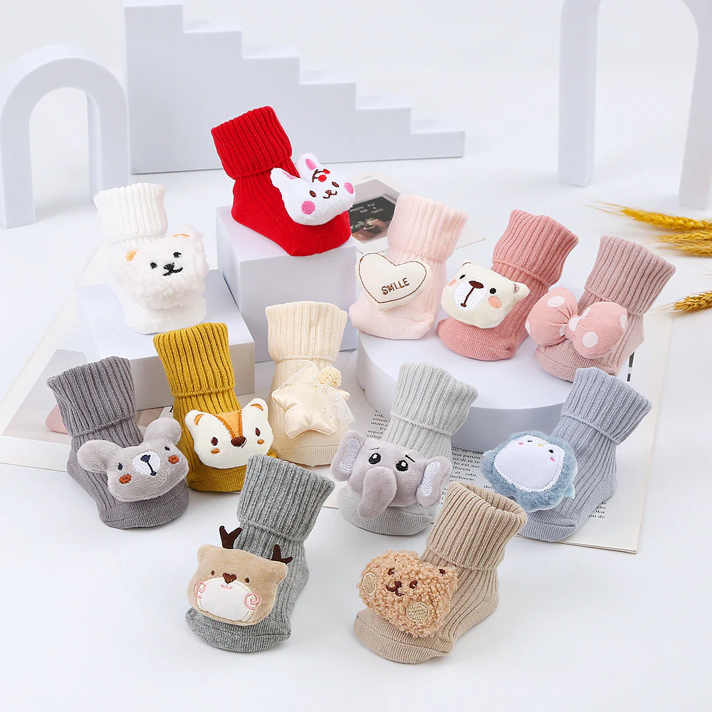 Baby Plush Toy Sock Shoes - Image 7