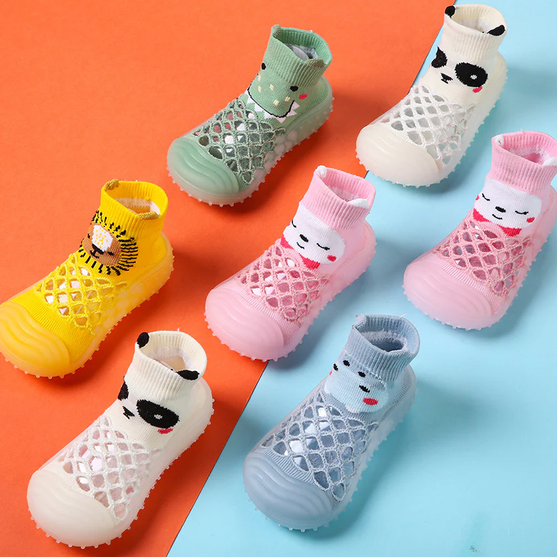 Barefoot Sock Shoes For Babies in Animal Design - Image 3