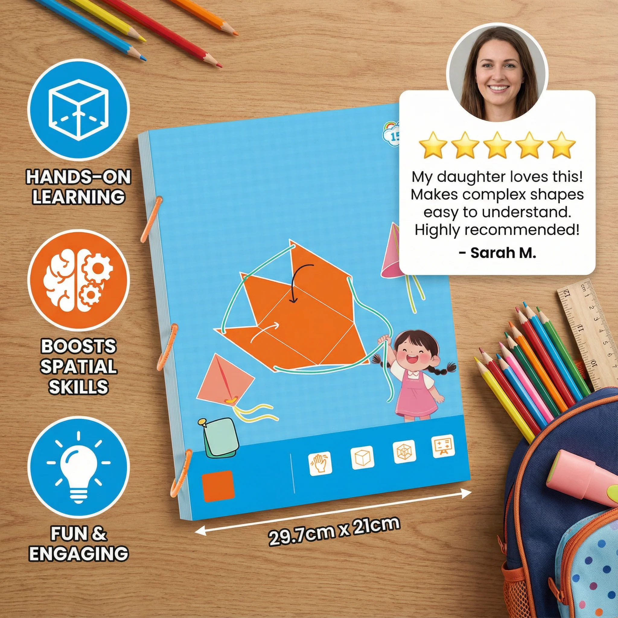 Brilliant geometry textbook for children - Image 2
