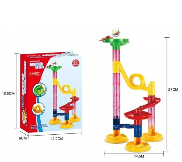 Building Block Marble Run Columns Playset - Image 5