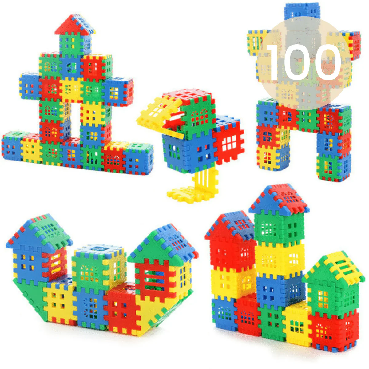 Building Blocks – Boost Creativity – House Building Set - Image 3