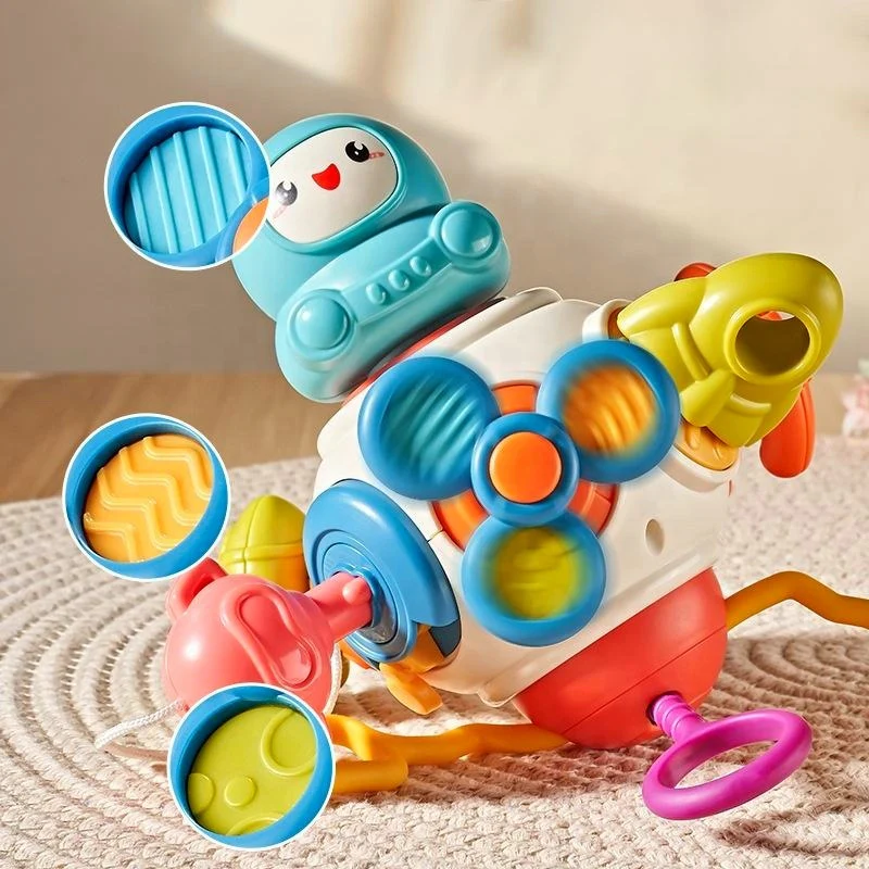 Children's Montessori Activity Cube - Perfect for On-the-Go - Image 8