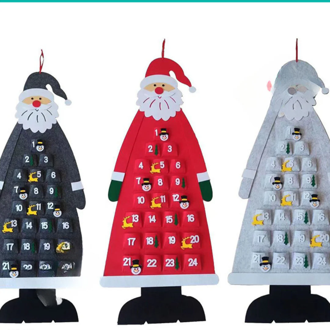ChristmasFelt - Montessori 3D Felt Christmas Tree - Image 5