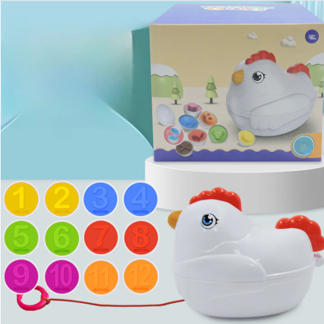 Color shape educational toy egg shell - Image 13