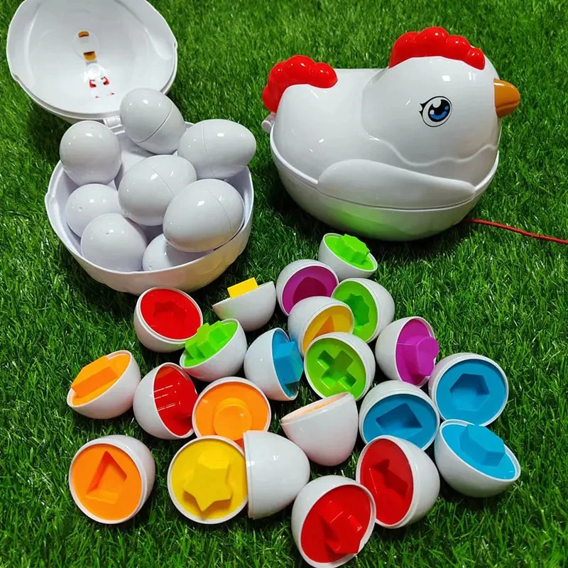 Color shape educational toy egg shell - Image 3
