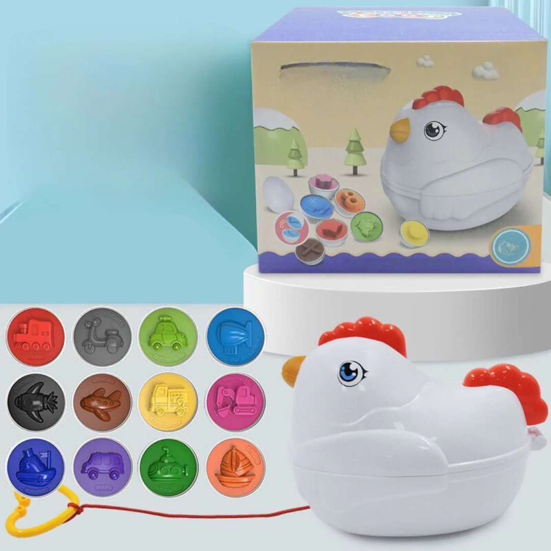 Color shape educational toy egg shell - Image 9