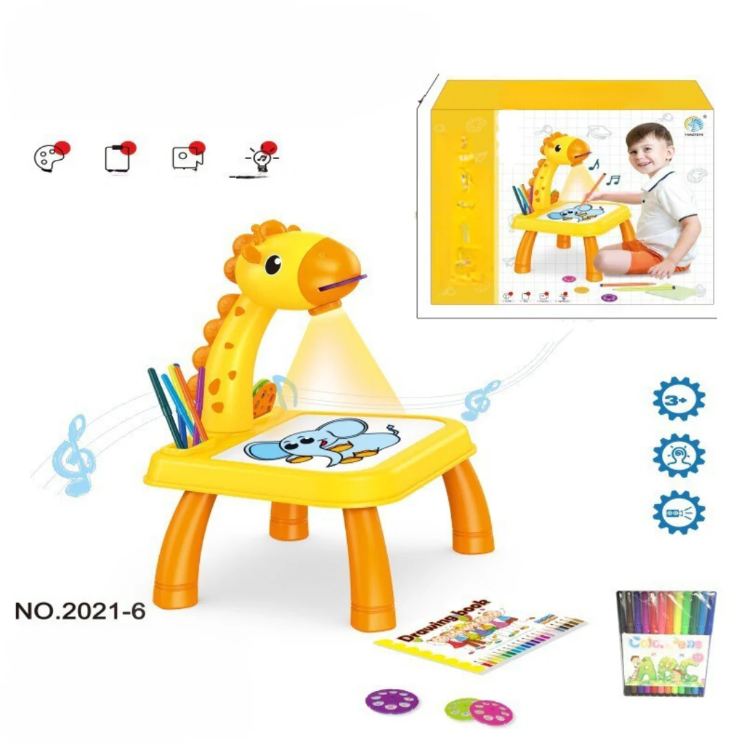 Creative Drawing Desk with Projector - Image 10