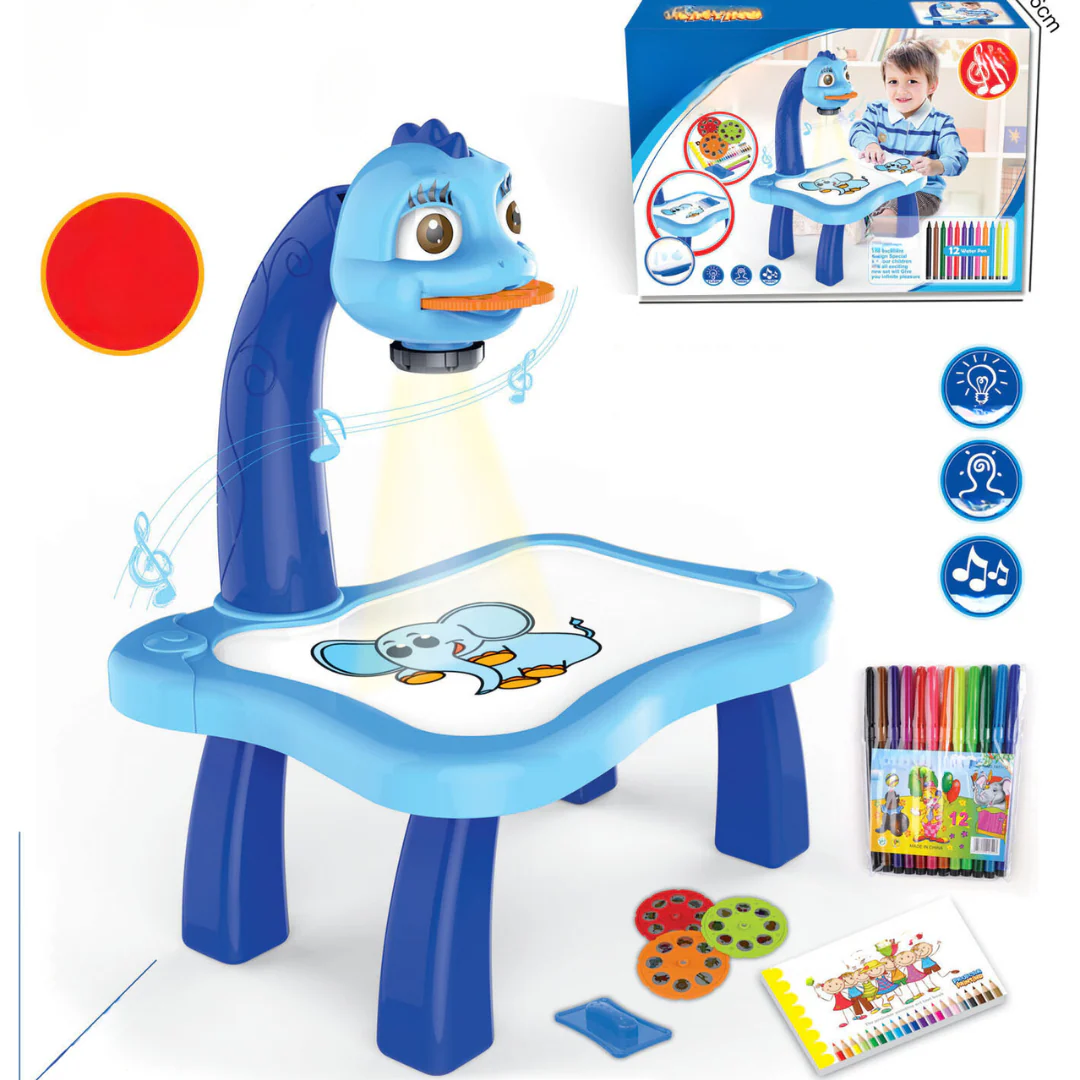 Creative Drawing Desk with Projector - Image 13