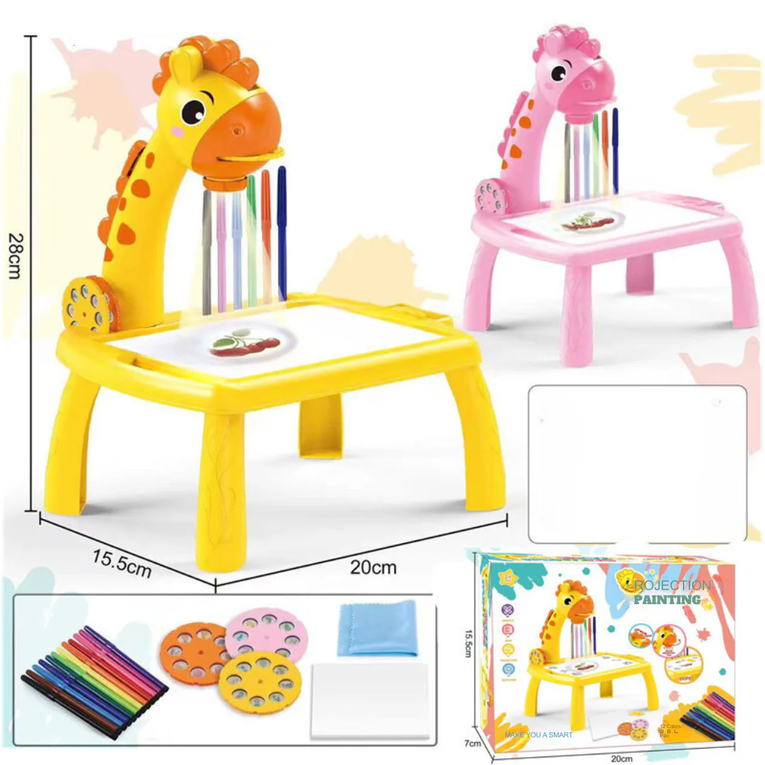Creative Drawing Desk with Projector - Image 5