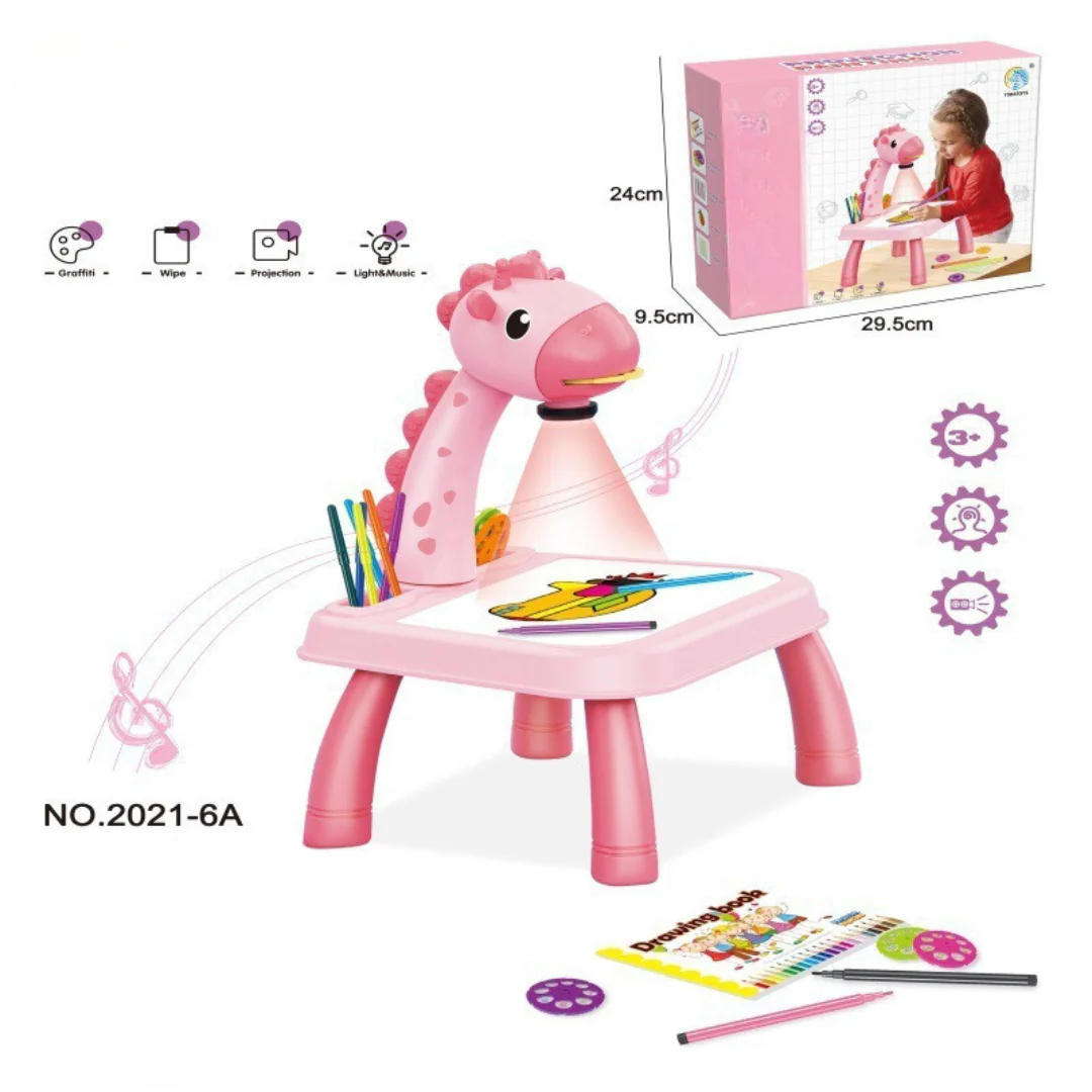 Creative Drawing Desk with Projector - Image 6