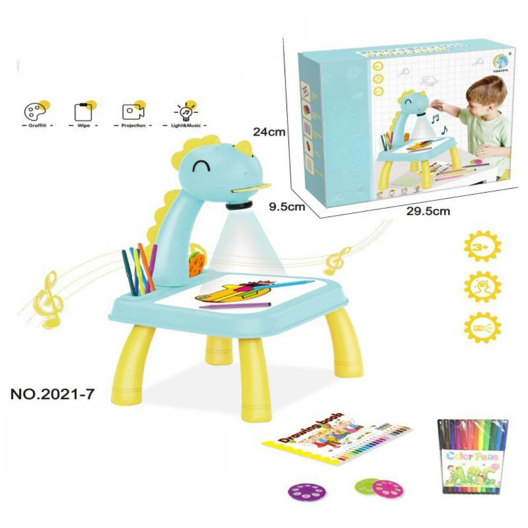 Creative Drawing Desk with Projector - Image 7
