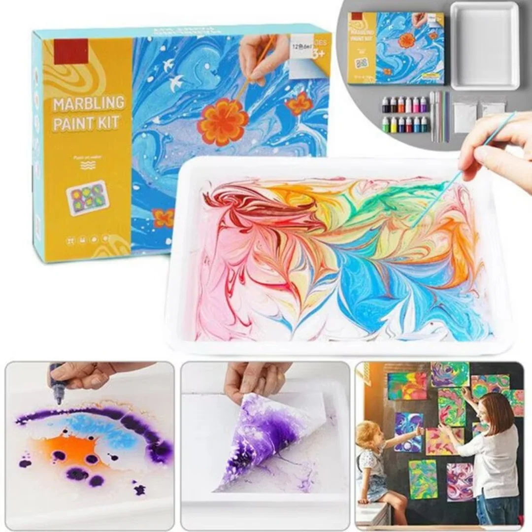Creative Marbling Paint Set - Image 2