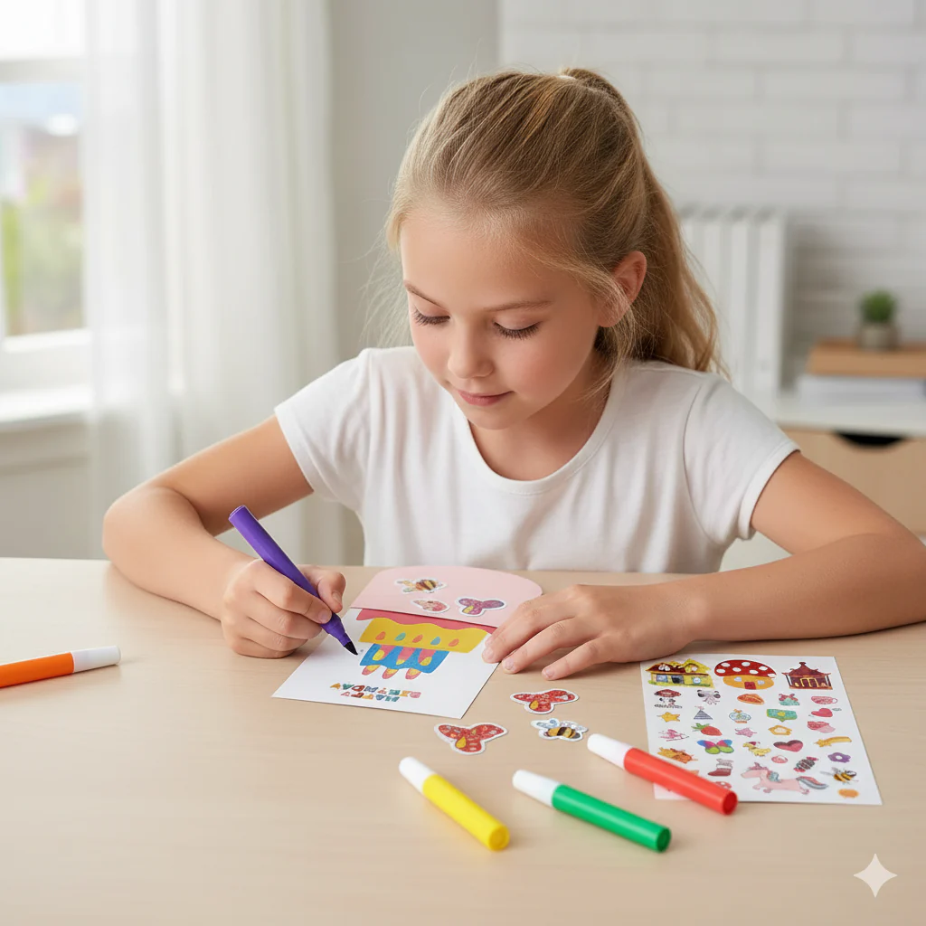 Creative Rainbow Colours Wipe Art Set