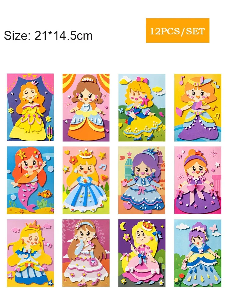 Creative sticker craft set for children - Image 5