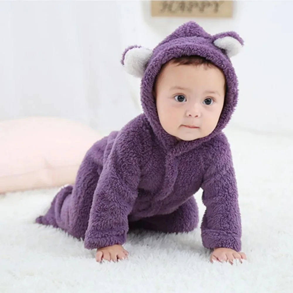 Cute Baby Onesie in Bear Design - Image 3