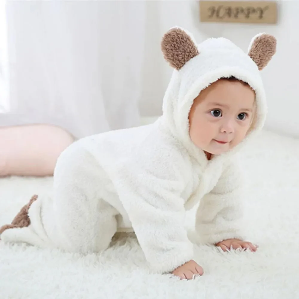 Cute Baby Onesie in Bear Design - Image 4