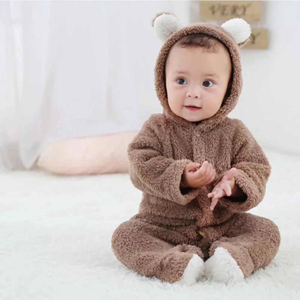 Cute Baby Onesie in Bear Design - Image 7