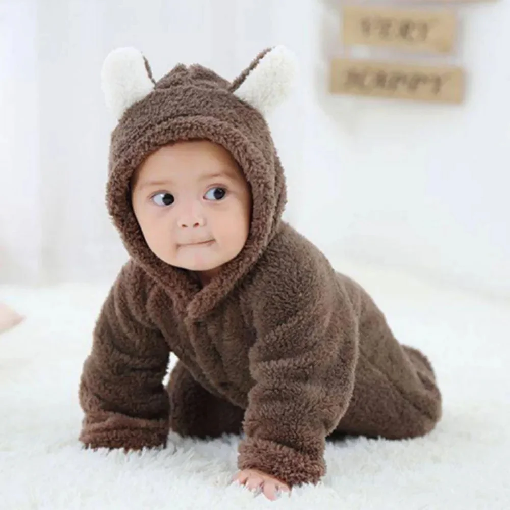 Cute Baby Onesie in Bear Design - Image 9