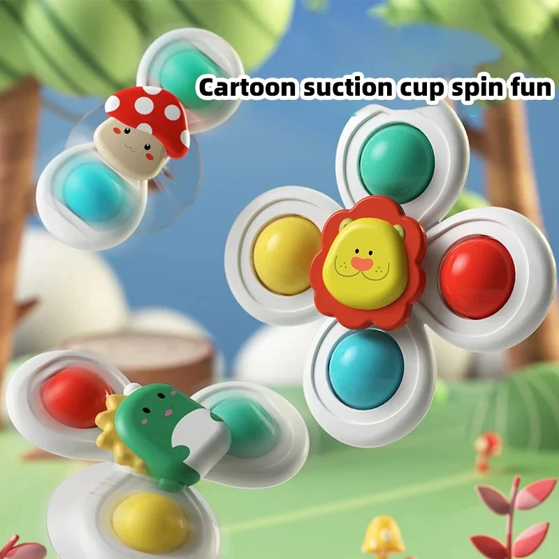 Cute suction cup toy for babies Set of 3 - Image 3