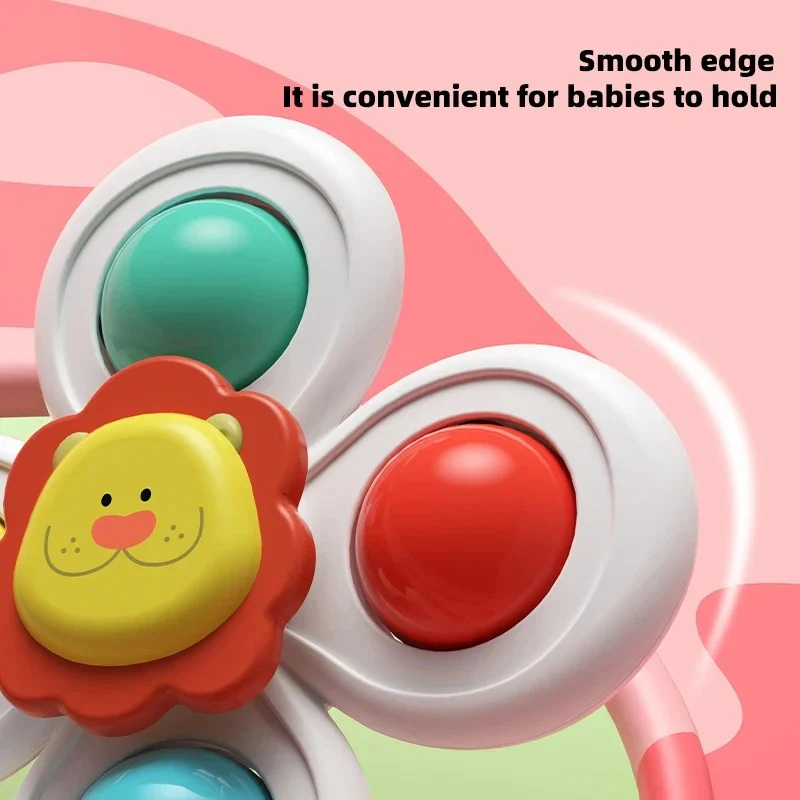Cute suction cup toy for babies Set of 3 - Image 4