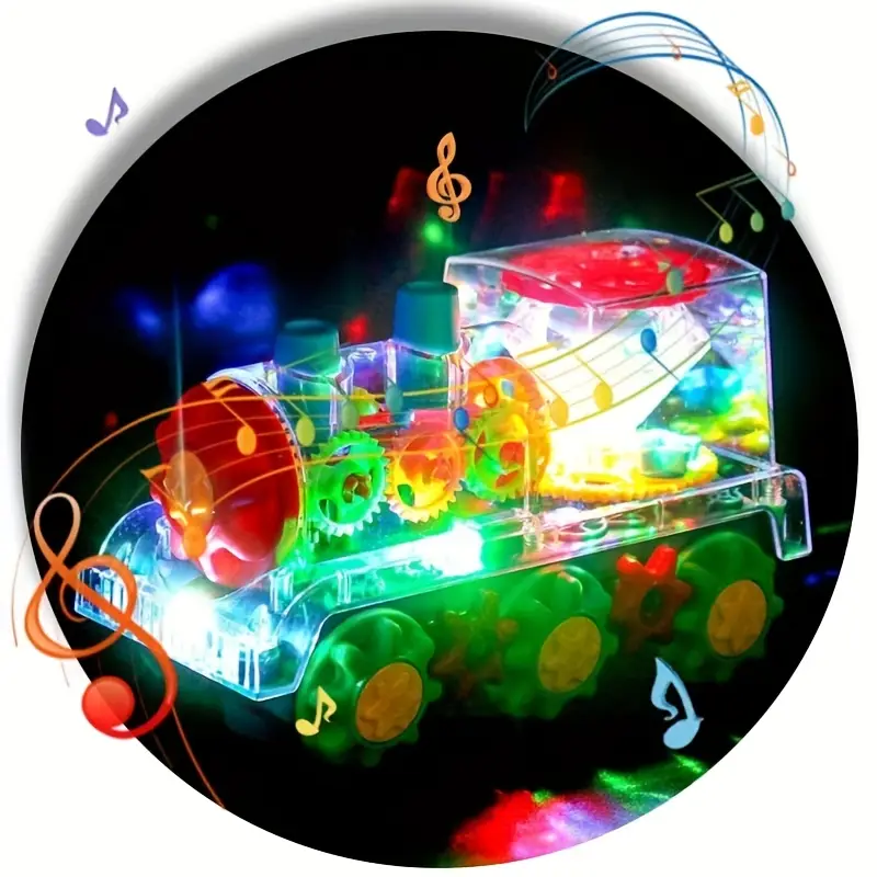 Dancing and glowing music Steam locomotive - Image 5