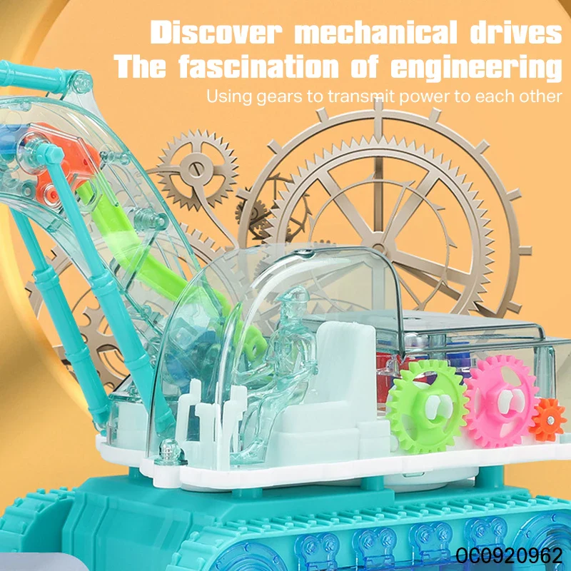 Dancing and glowing musical excavator - Image 4