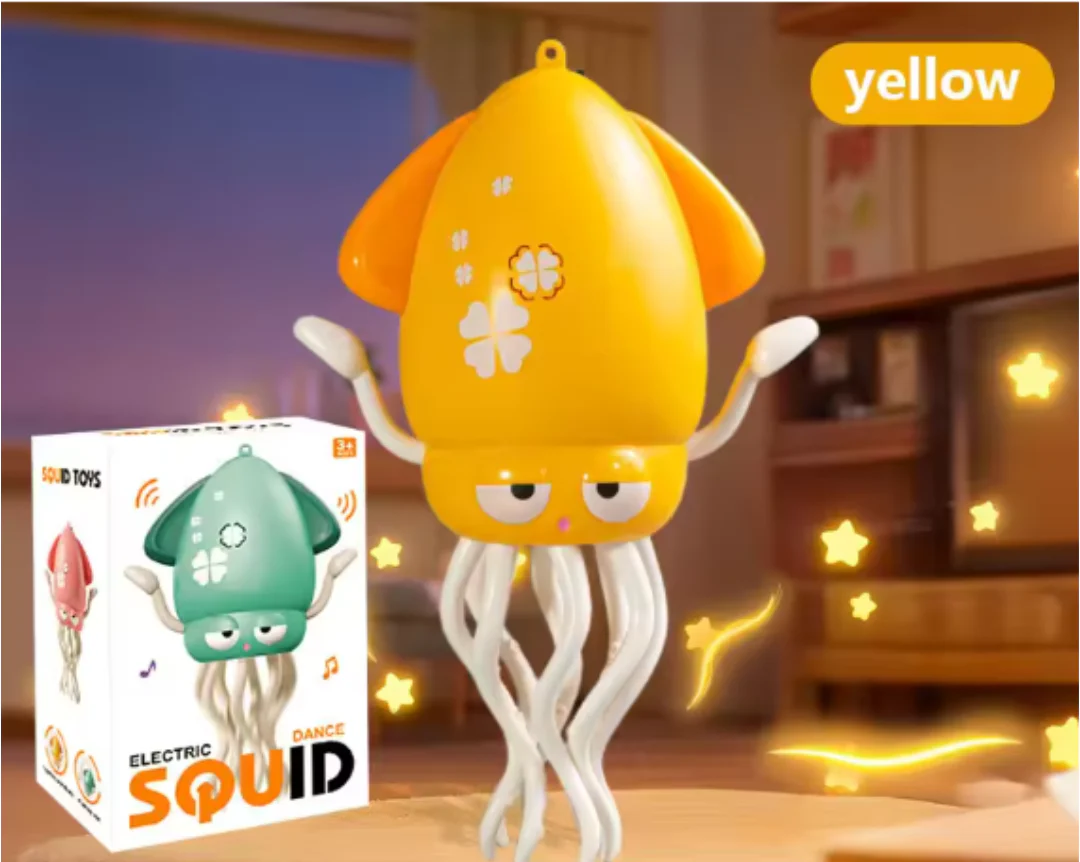 Dancing squid tummy time toy - Image 3