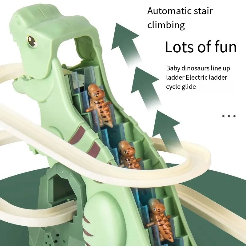 Dino Slide Roller Coaster Fun - Image 3
