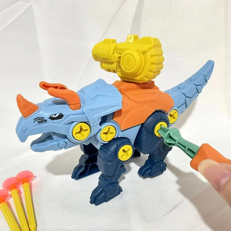 Dinosaur Screw Set with Suction Cup Cannon - Image 5