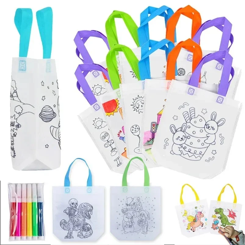 DIY painting bag Set with pens - Image 2
