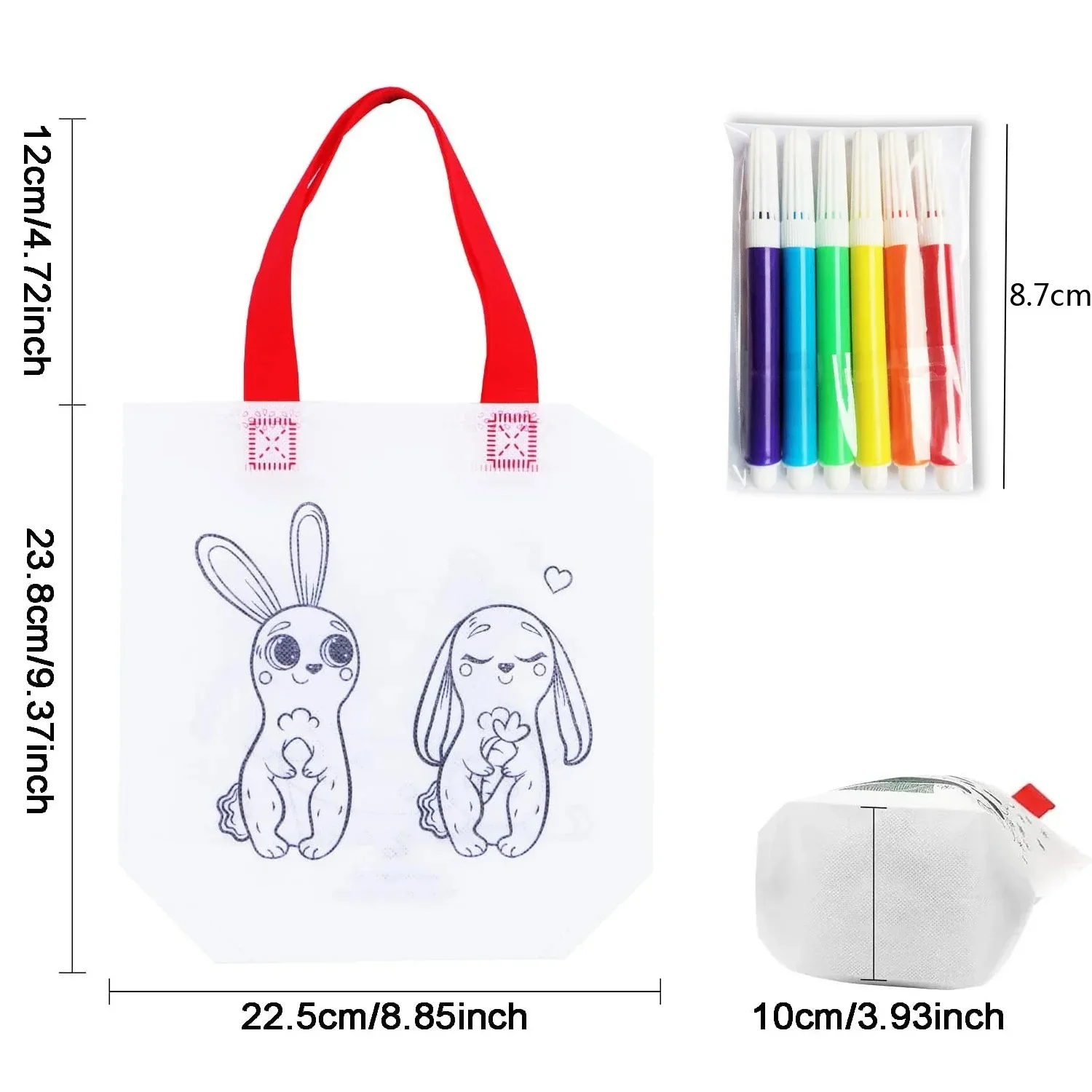 DIY painting bag Set with pens - Image 5