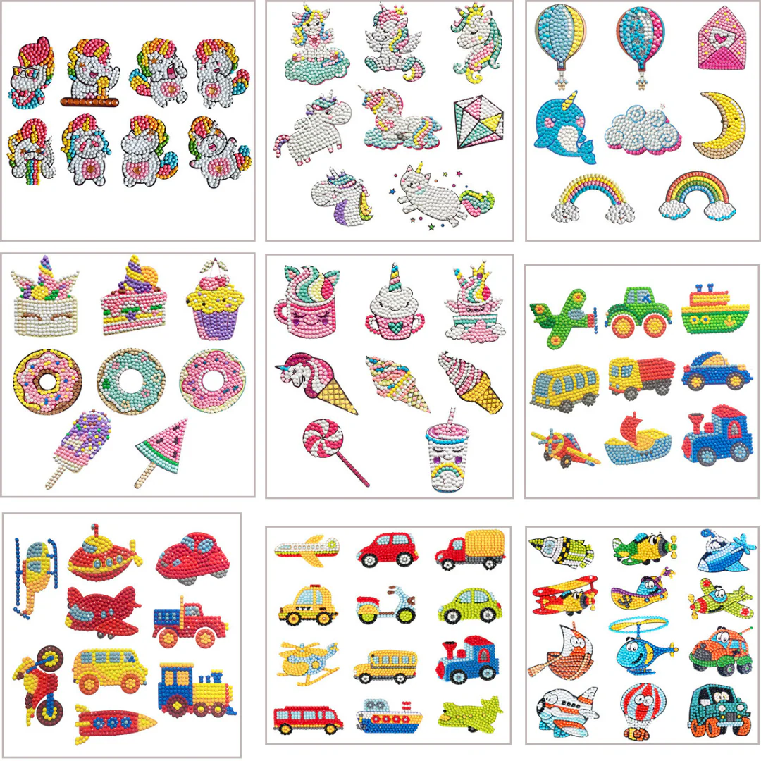 DIY sticker cartoon diamond painting - Image 4