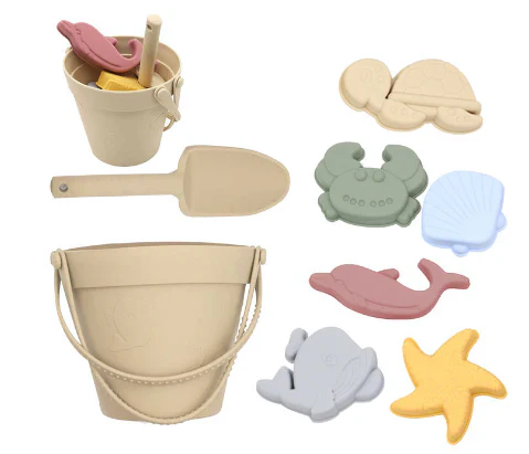 Eco-Friendly Silicone Beach Play Set - Image 2