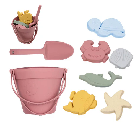 Eco-Friendly Silicone Beach Play Set - Image 3