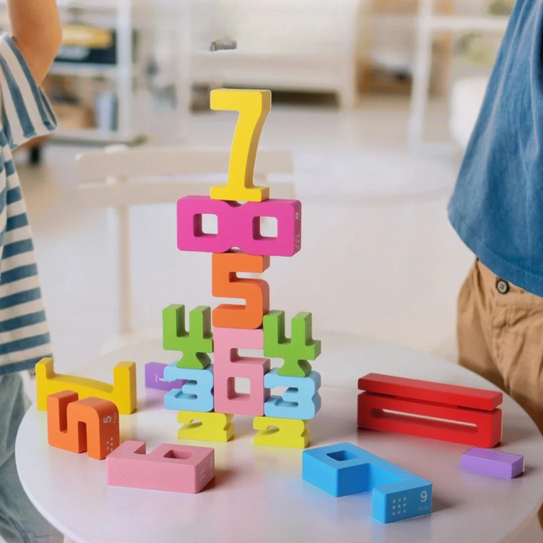 Educational Maths and Numbers Learning Blocks