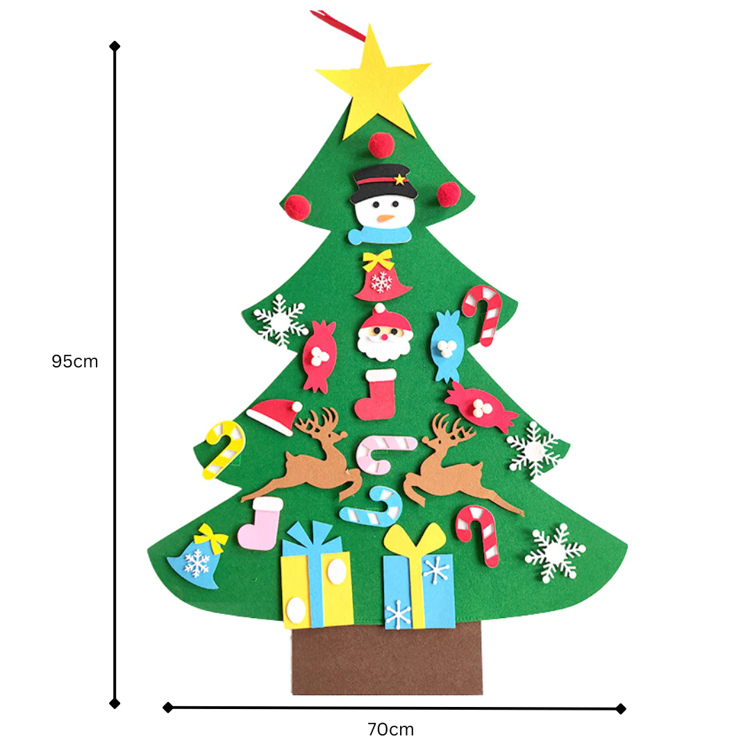 FeltTree - DIY Christmas Tree for Kids - Image 4