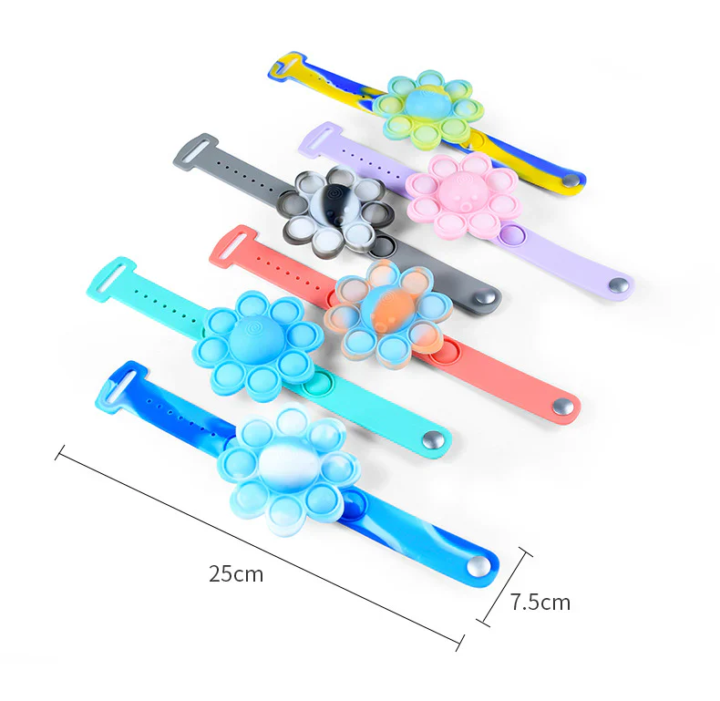 Fidget Spinner Bracelet - Wearable Stress Reliever for Kids - Image 5