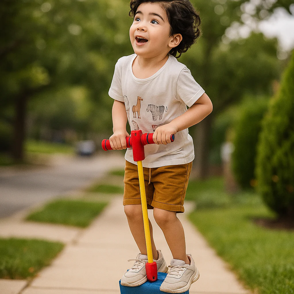 Foam children's pogo jumpers – jumping toy for indoors and outdoors