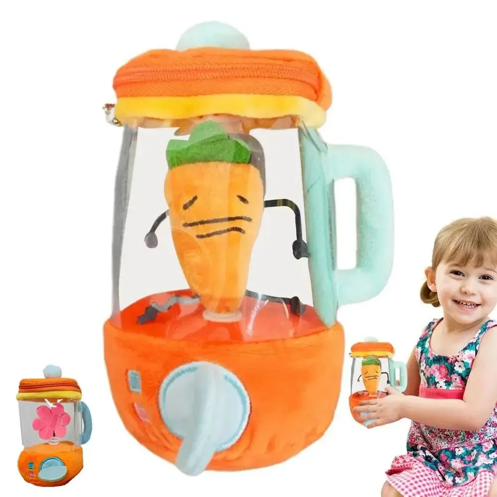 Funny Carrot Mixing Kids Plush Toy