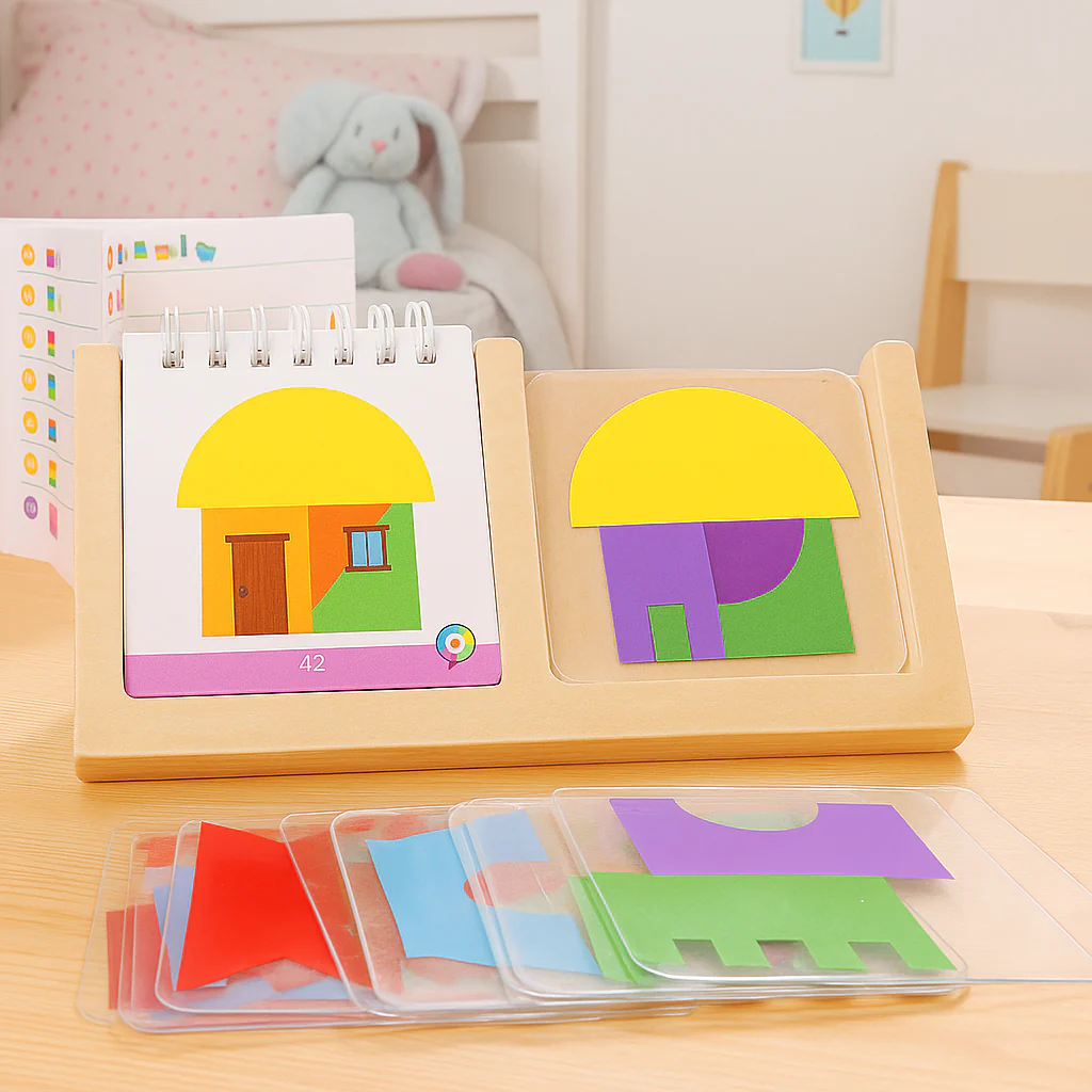Geometric colours and shapes puzzle game – promotes logical thinking! - Image 3