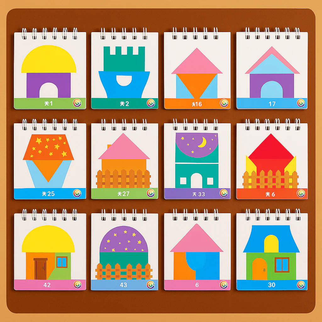 Geometric colours and shapes puzzle game – promotes logical thinking! - Image 4