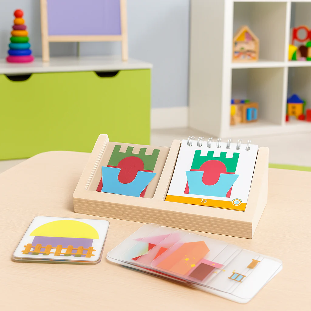 Geometric colours and shapes puzzle game – promotes logical thinking! - Image 6