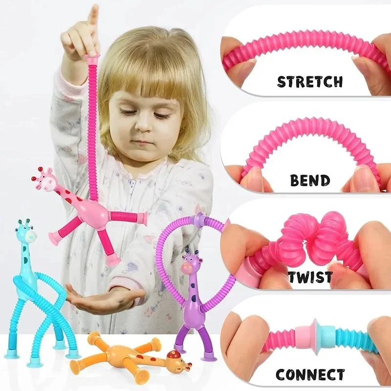 Giraffe Suction Cup Toy For Kids - Image 2